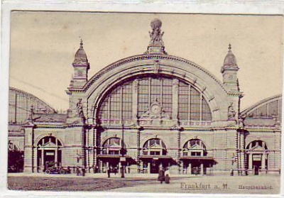 Frankfurt am Main Bahnhof ca 1910