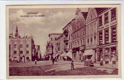 Greifswald Markt ca 1930