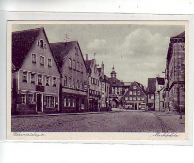 Wassertrüdingen Marktplatz ca 1935