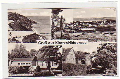 Kloster auf Insel Hiddensee 1959