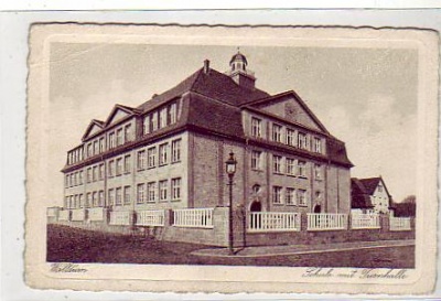 Walldürn Schule und Turnhalle  ca 1930