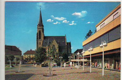 Bad Rappenau im Kraichgau Fußgängerzone ca 1975