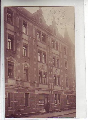 Augsburg Wohnhaus Foto Karte 1908