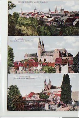 Quedlinburg Harz 3 Bilder AK 1916