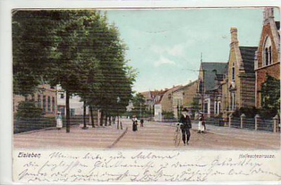 Lutherstadt Eisleben Halleschestrasse 1903