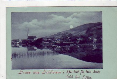 Schliersee Mondschein 1903