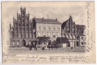 Greifswald Markt 1900