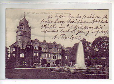 Detmold Schloss 1905