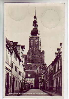 Greifswald Hunnensnstrasse 1935