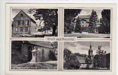 Nausitz mit Gasthaus 1942