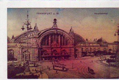 Frankfurt am Main Bahnhof 1907