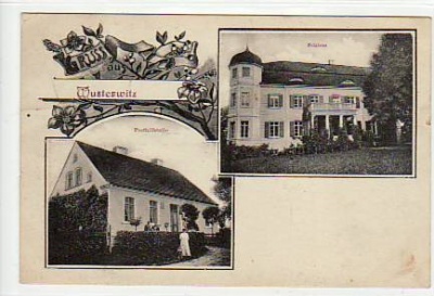 Wusterwitz Neumark mit Schloss 1911