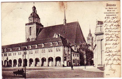 Dessau Markt 1905