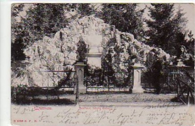 Murnau am Staffelsee Denkmal König Ludwig 1902