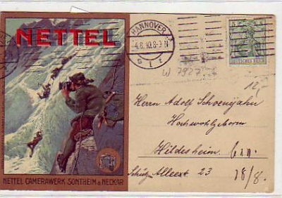 Nettel-München,Bergsteigen,Kamera-Sontheim am Neckar 1910