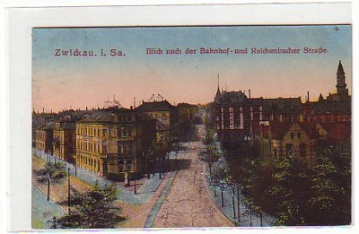 Zwickau Bahnhofstraße 1924