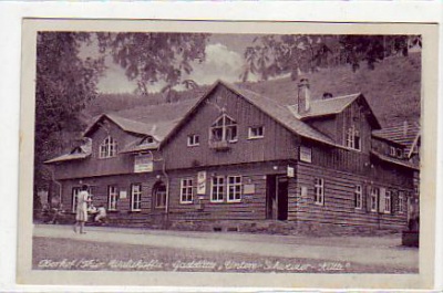 Oberhof in Thüringen Untere Schweizerhütte 1953
