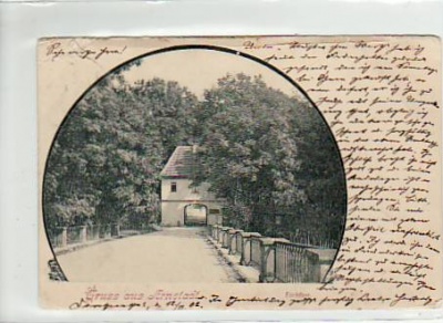Arnstadt in Thüringen Fischthor ca 1900