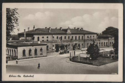 Löbau Bahnhof 1955