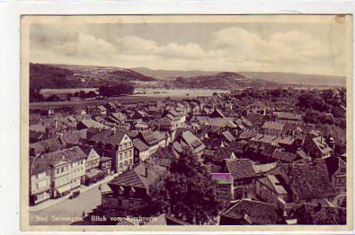 Bad Salzungen vom Kirchturm ca 1940