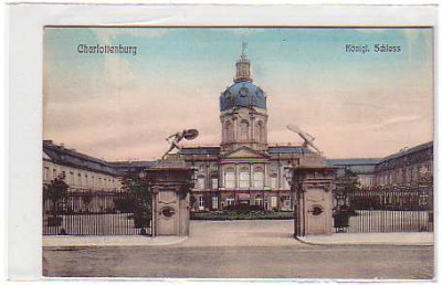 Berlin Charlottenburg  Schloss ca 1915