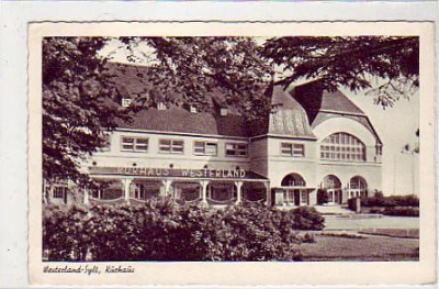 Westerland auf Sylt Kurhaus 1956