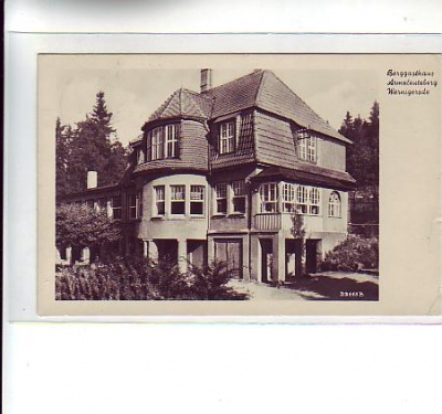 Wernigerode Harz Gasthaus Armeleuteberg 1955
