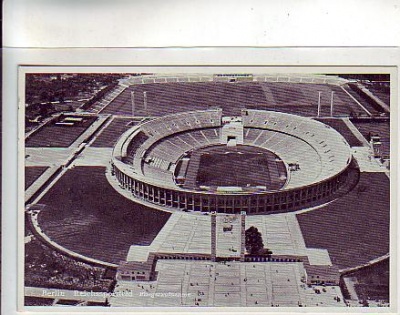 Berlin , Reichssportfeld Stadion Luftbild 1938