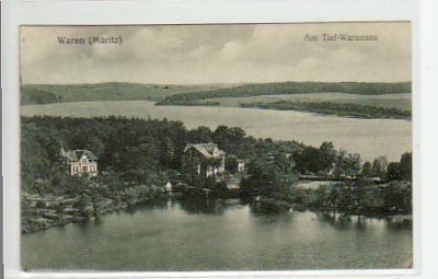 Waren an der Müritz Am Tiefen-Warensee 1919