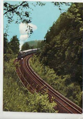 Eisenbahn Neuenmarkt - Wirsberg Fichtelgebirge ca 1970