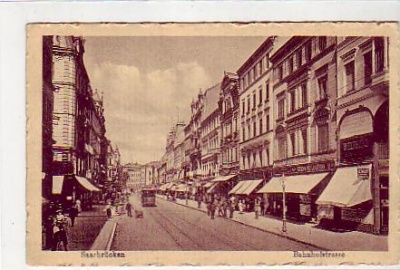 Saarbrücken Bahnhofstrasse ca 1925