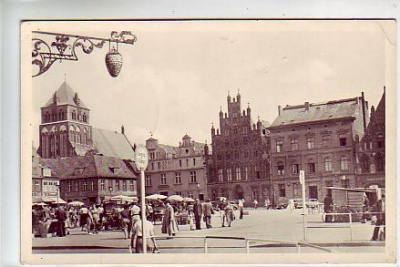 Greifswald Markt 1956