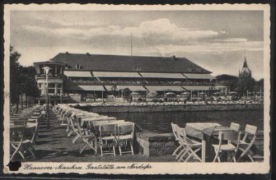 Hannover Maschsee Gaststätte am Nordufer 1933