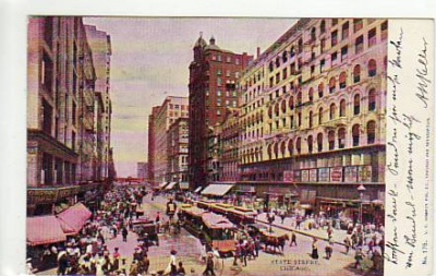 Chicago Illinois State Street 1907