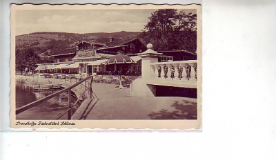 Schliersee Cafe Fischerstüberl ca 1940