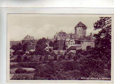 Remscheid Schloss Burg an der Wupper ca 1930