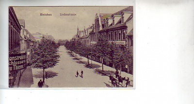 Lutherstadt Eisleben Lindenstrasse 1917