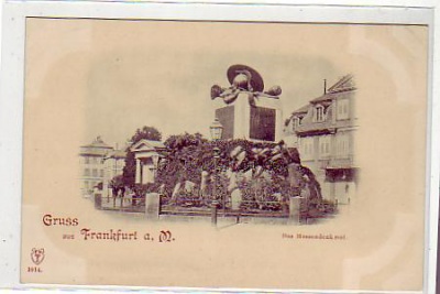 Frankfurt am Main Das Hessendenkmal ca 1900