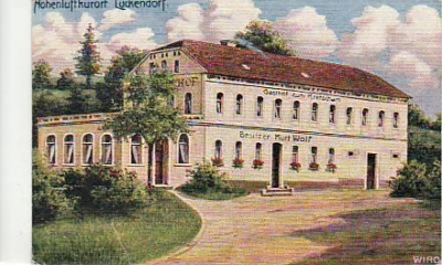 Lückendorf bei Zittau Gasthof zum Kretscham 1944