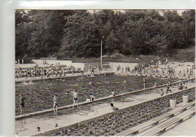 Brandenburg an der Havel Schwimmbad am Marienberg 1974