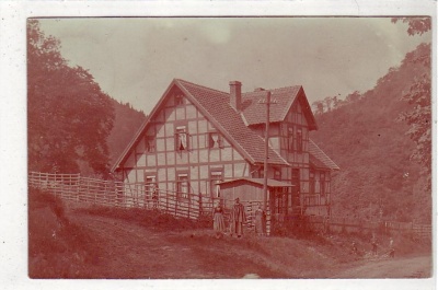 Altenbrak bei Blankenburg im Harz Foto Karte von 1906