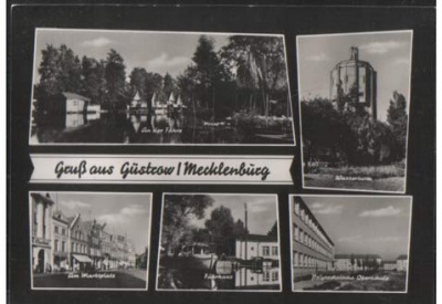 Gruß aus Güstrow Mecklenburg 1967