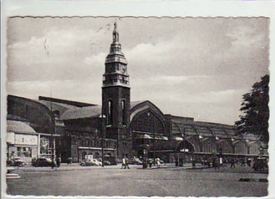 Bahnhof Hamburg ca 1965