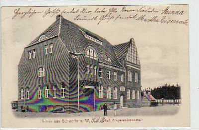 Schwerin an der Warthe Präparandenanstalt 1908
