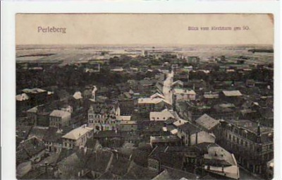Perleberg vom Kirchturm 1908