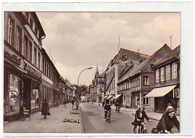 Salzwedel in der Altmark ,Straße der Freundschaft nach 1945